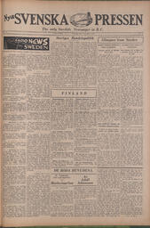 Nya Svenska Pressen - November 7, 1940