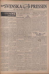 Nya Svenska Pressen - November 14, 1940