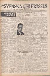 Nya Svenska Pressen - December 5, 1940