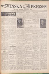 Nya Svenska Pressen - December 12, 1940