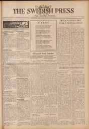 The Swedish Press - August 14, 1941