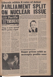   The Pacific Tribune - Friday, May 24, 1963   , page 1