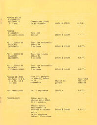   LE PHARE, 1987   , page 13