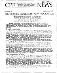   CPF NEWS, 1980   , page 1