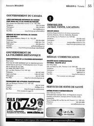   ANNUAIRE - FFCB, 2014   , page 61