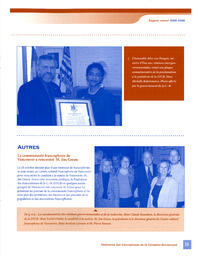   RAPPORT ANNUEL - FFCB, 2005-2006   , page 15