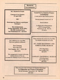   LE JONGLEUR, 1990   , page 32