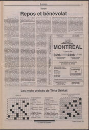 Le Soleil de Colombie, January 25, 1991, page 13