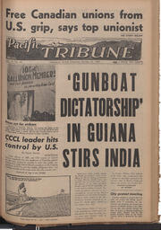   The Pacific Tribune - Friday, October 23, 1953   , page 1
