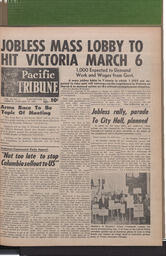   The Pacific Tribune - Friday, January 27, 1961   , page 1