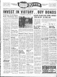 Saanich Peninsula And Gulf Islands Review Wed, October 25, 1944 (Page 1)
