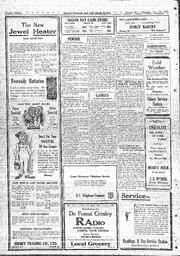 Saanich Peninsula And Gulf Islands Review Thu, November 10, 1927 (Page 4)