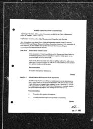 1993-08-05 - City of Port Coquitlam - Parks & Recreation Committee - Agenda
