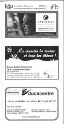   FESTIVAL D'ÉTÉ, 2002   , page 19