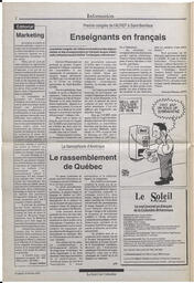 Le Soleil de Colombie, February 19, 1993, page 2