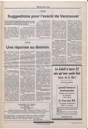 Le Soleil de Colombie, February 19, 1993, page 11