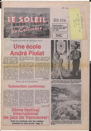 Le Soleil de Colombie, June 1, 1990, page 1