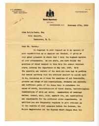 Letter to Vance, from F.T. Underhill: 27-Feb-20