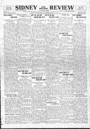 Sidney And Islands Review Thu, January 24, 1924 (Page 1)