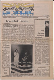 Le Soleil de Colombie, December 9, 1983, page 1