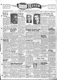 Saanich Peninsula And Gulf Islands Review Wed, February 13, 1952 (Page 1)