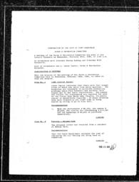 1986-02-26 - City of Port Coquitlam - Parks & Recreation Committee - Agenda and Minutes