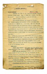 Typewritten Analysis of Stomach Contents: [19--] 01-04