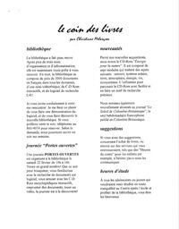   L'ANSE-AU-SABLE, 1997   , page 5