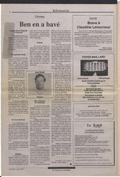 Le Soleil de Colombie, March 1, 1991, page 2