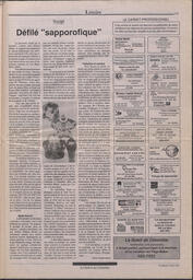 Le Soleil de Colombie, August 9, 1991, page 13