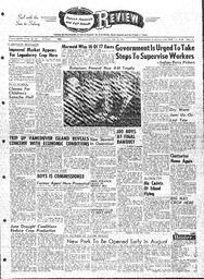 Saanich Peninsula And Gulf Islands Review Wed, July 12, 1961 (Page 1)
