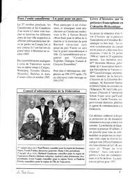  LE TRAIT D'UNION, 1996   , page 5