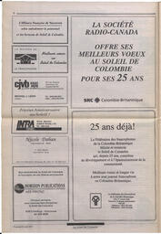 Le Soleil de Colombie, April 23, 1993, page 6