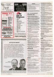 In Concert Listings
