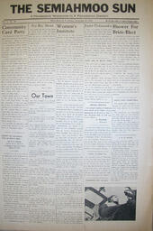The Semiahmoo Sun, November 19, 1943 (Page 1)