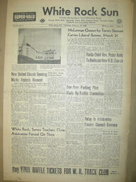 The White Rock Sun, February 13, 1958 (Page 1)