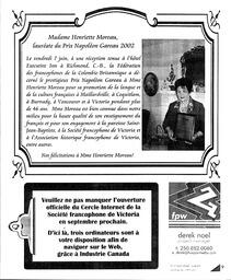   LE R�VERB�RE �CLAIR�, 2002   , page 9
