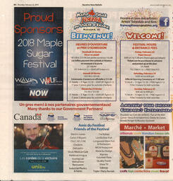   MAPLE SUGAR FESTIVAL DU SUCRE D'ÉRABLE, 2018   , page 2