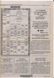 Le Soleil de Colombie, April 23, 1993, page 13