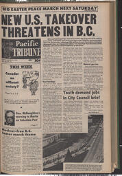   The Pacific Tribune - Friday, March 20, 1964   , page 1