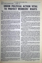   The Western Canadian Lumber Worker, Vol. XXXI, No. 4, 2nd Issue Feb. 1964   , page 9