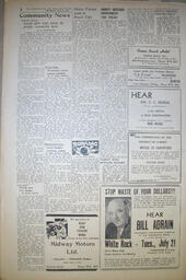 The Semiahmoo Sun and White Rock Weekly, July 16, 1953 (Page 8)