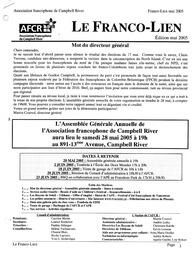  LE FRANCO-LIEN, 2005   , page 2