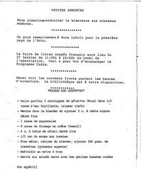   L'ÉCHO, 1991   , page 7