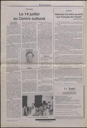 Le Soleil de Colombie, July 19, 1991, page 2