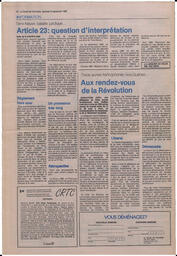 Le Soleil de Colombie, September 8, 1989, page 16
