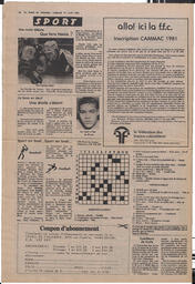 Le Soleil de Colombie, April 17, 1981, page 16