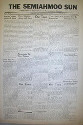 The Semiahmoo Sun, January 14, 1944 (Page 1)