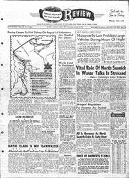 Saanich Peninsula And Gulf Islands Review Wed, August 3, 1966 (Page 1)