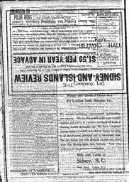 Sidney And Islands Review Fri, March 21, 1913 (Page 4)